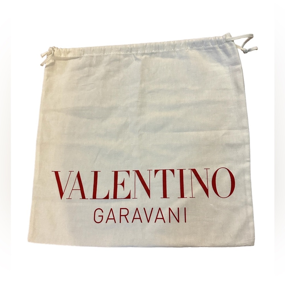 VALENTINO GARAVANI LIKE NEW COTTON  DRAW STRING DUST BAG 14 x 13 1/2